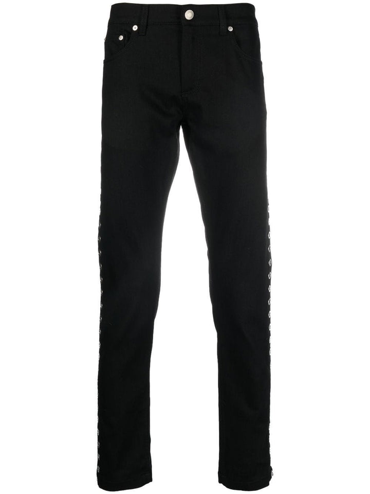 Alexander McQueen Jeans Black for Men