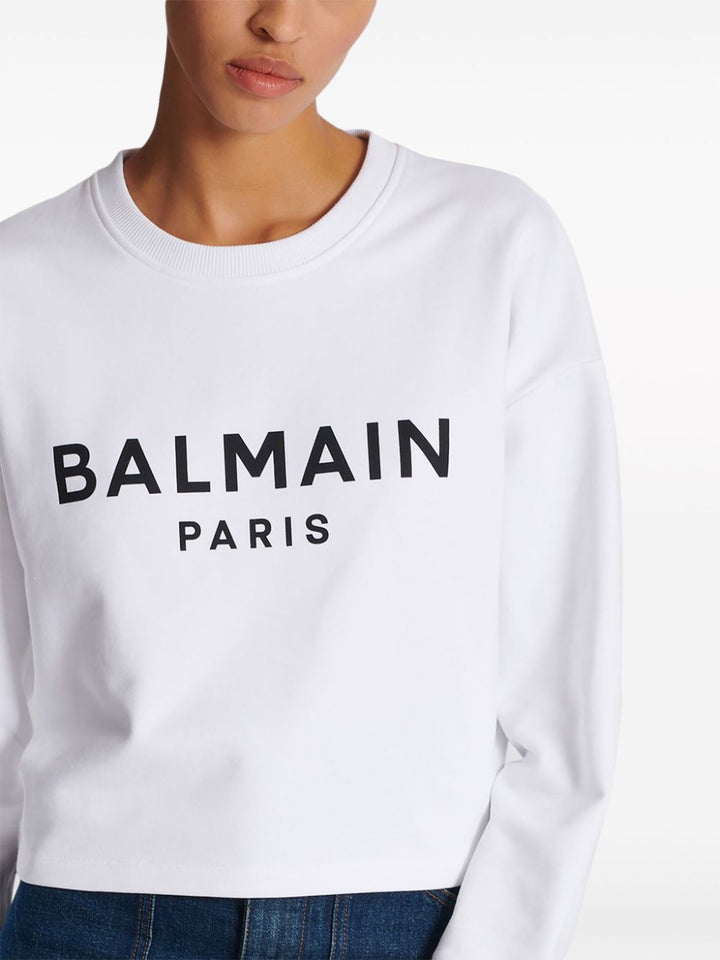 Balmain Sweaters White