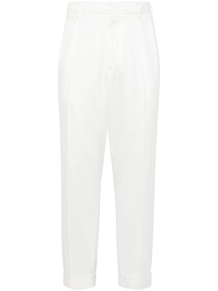 Brunello Cucinelli Trousers White