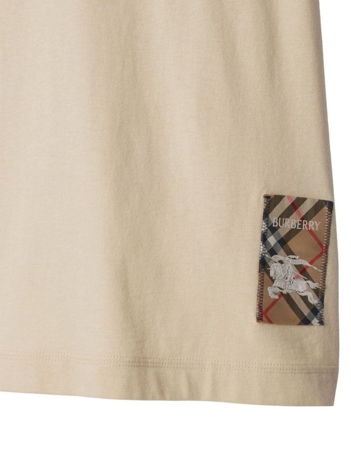 Burberry T-shirts and Polos Beige