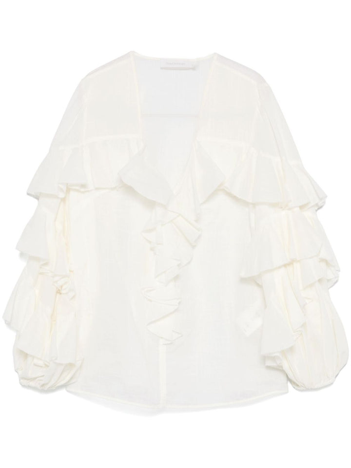 Zimmermann Shirts White