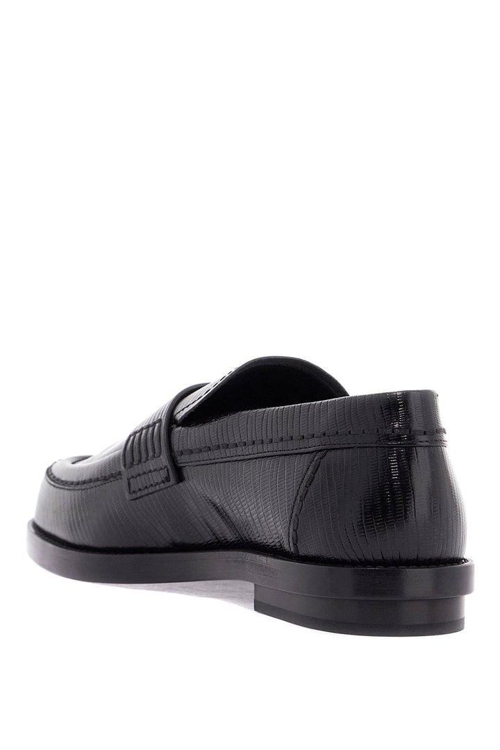 Alexander Mcqueen leather jupiter loafers for