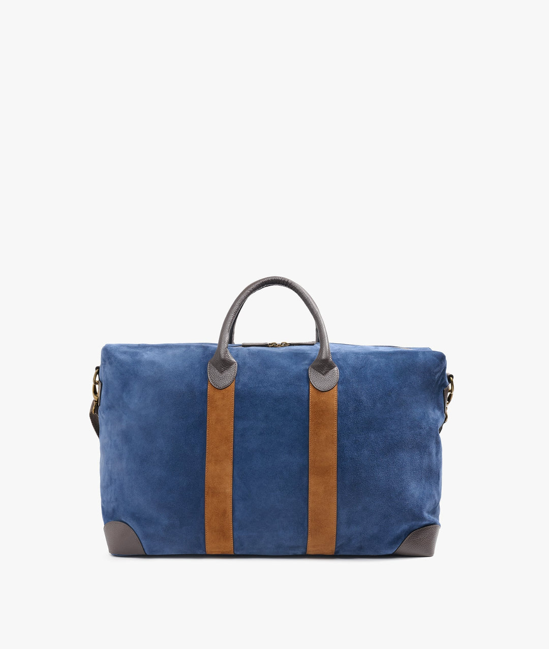 My Style Bags Harvard Twin Deluxe Suede Duffel Travel Bag in Blue for Men