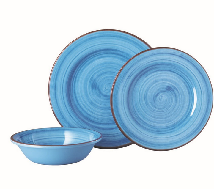 Mario Luca Giusti Saint Tropez Turquoise Bowls Set of 6Pcs