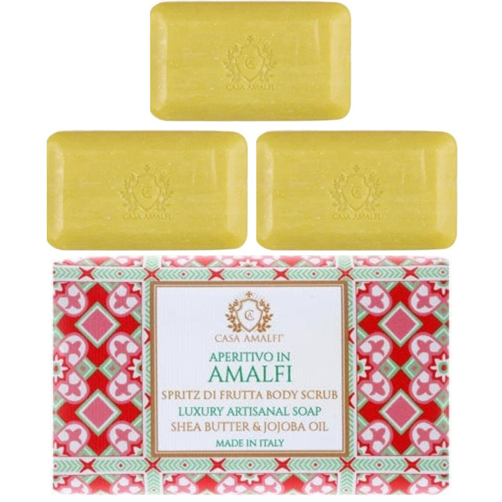 Casa Amalfi Aperitif Body Scrub - Fruit Spritz 150g Set of 3Pcs