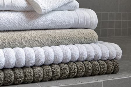 Bemboka Bath Towels Bemboka Pure Cotton Bath Towel - Jacquard White Brand