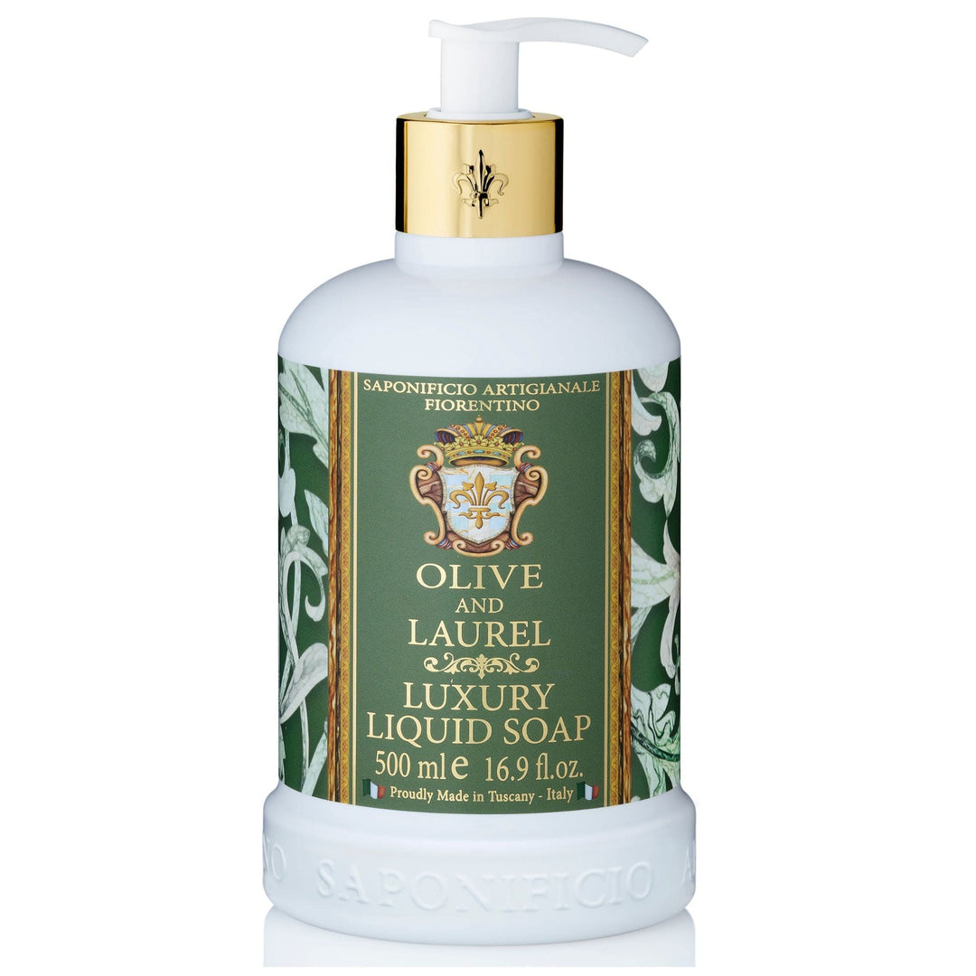 Saponificio Artigianale Fiorentino Body and Hand Wash Bundles Olive and Laurel Hand Wash Olive and Laurel Hand Wash Brand