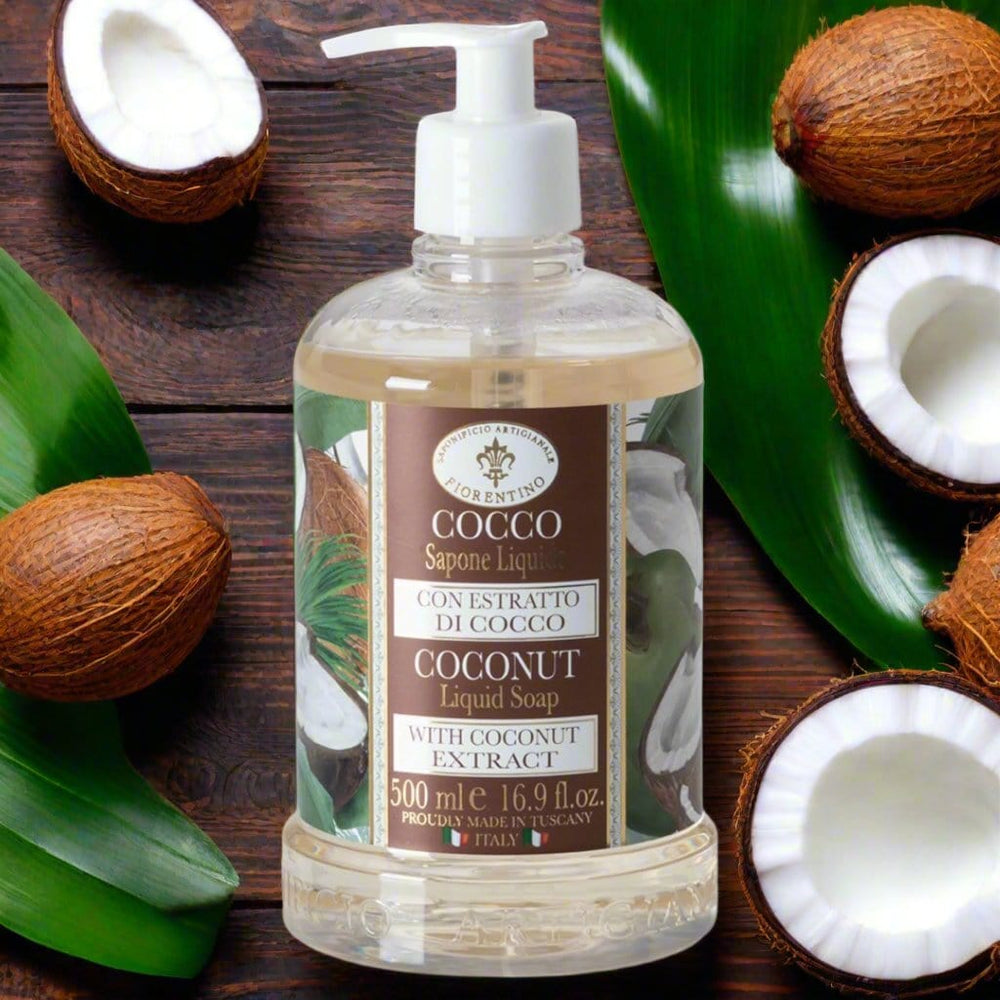 Saponificio Artigianale Fiorentino Body and Hand Wash w/ Soap Saponificio Artigianale Fiorentino Coconut Hand Wash Saponificio Artigianale Fiorentino Coconut Hand Wash Brand