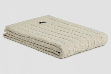 Bemboka Cotton Throws 130x210 Sand Bemboka Flat Rib Pure Cotton Throws - Pre-Shrunk Brand