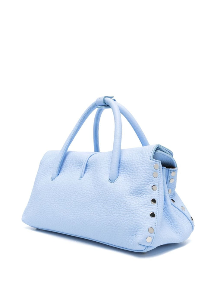 Zanellato Handbag UNI Zanellato Bag Cornflower Blue Zanellato Bag Cornflower Blue Leather at Italian Luxury Group Brand