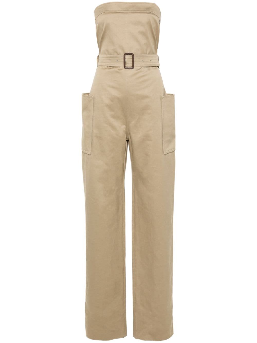 Saint Laurent Jumpsuits Saint Laurent Dresses Beige Saint Laurent Dresses Beige Brand