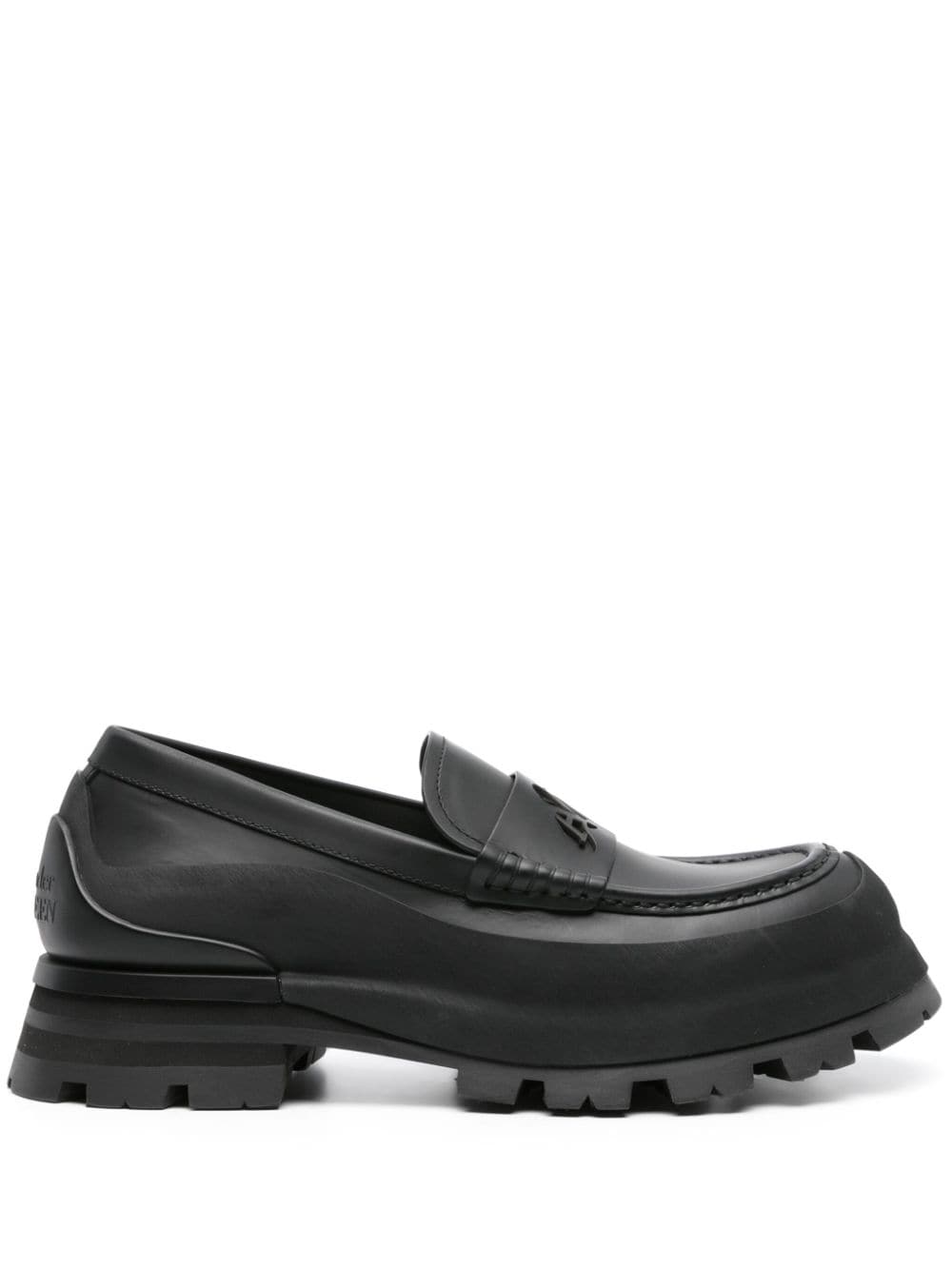 Alexander Mcqueen Moccasins 44 Alexander McQueen Flat shoes Black Alexander McQueen Flat shoes Black Brand