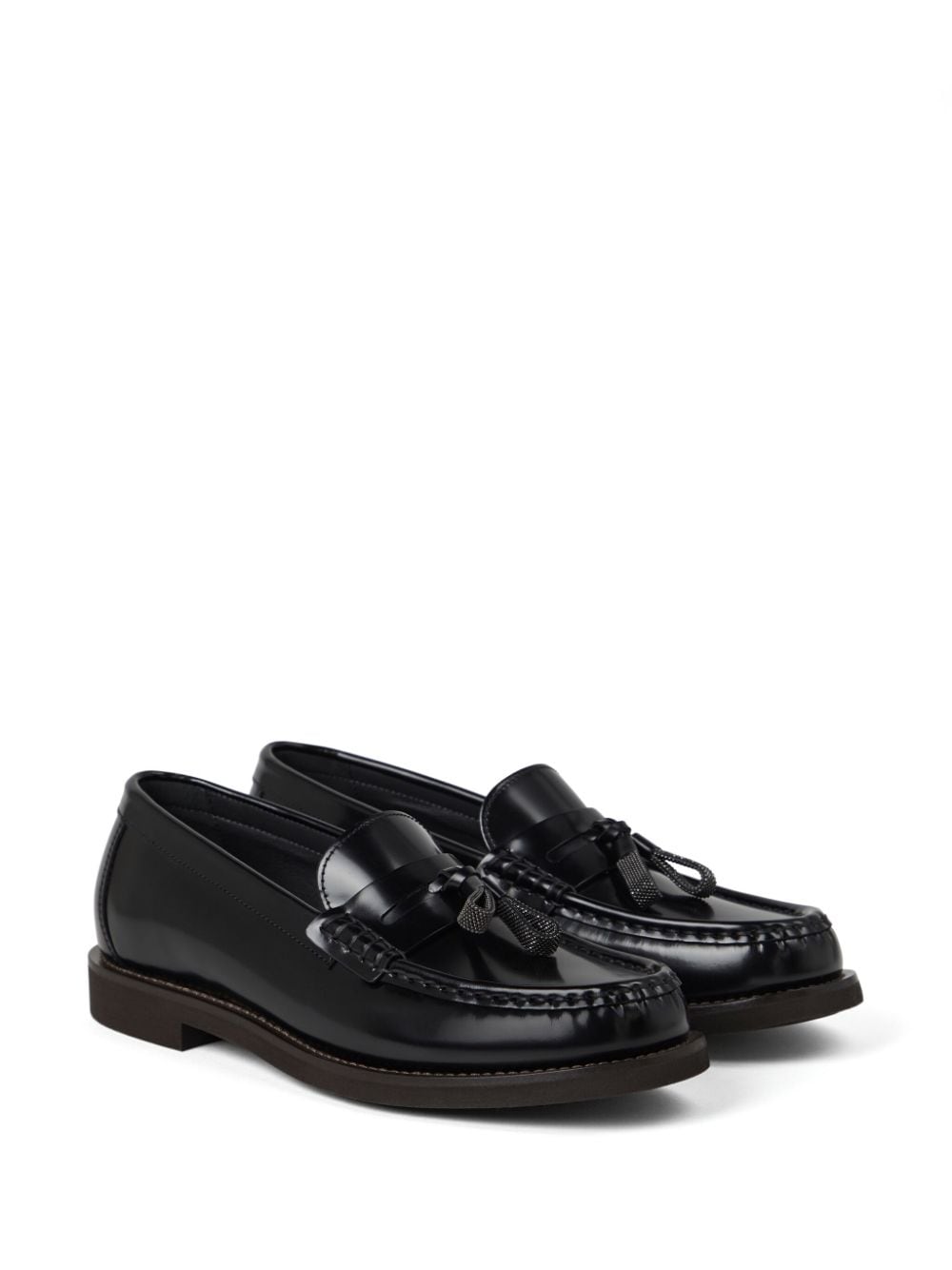 Brunello Cucinelli Moccasins Brunello Cucinelli Flat shoes Black Brunello Cucinelli Flat shoes Black Brand