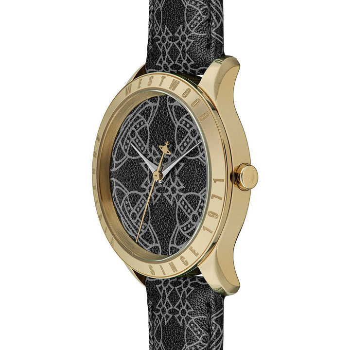 Vivienne Westwood Quartz Watches Vivienne Westwood Berkley Black Gold 35mm Black Watch Vivienne Westwood Berkley Black Gold 35mm Black Watch Brand