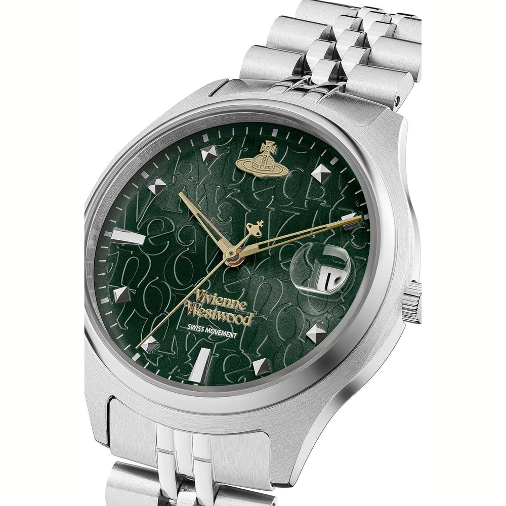 Vivienne Westwood Quartz Watches Vivienne Westwood Camberwell Stainless Steel Watch  37mm Green Brand