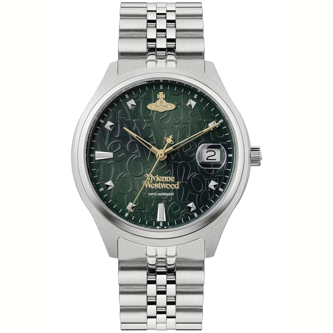 Vivienne Westwood Quartz Watches Vivienne Westwood Camberwell Stainless Steel Watch  37mm Green Brand