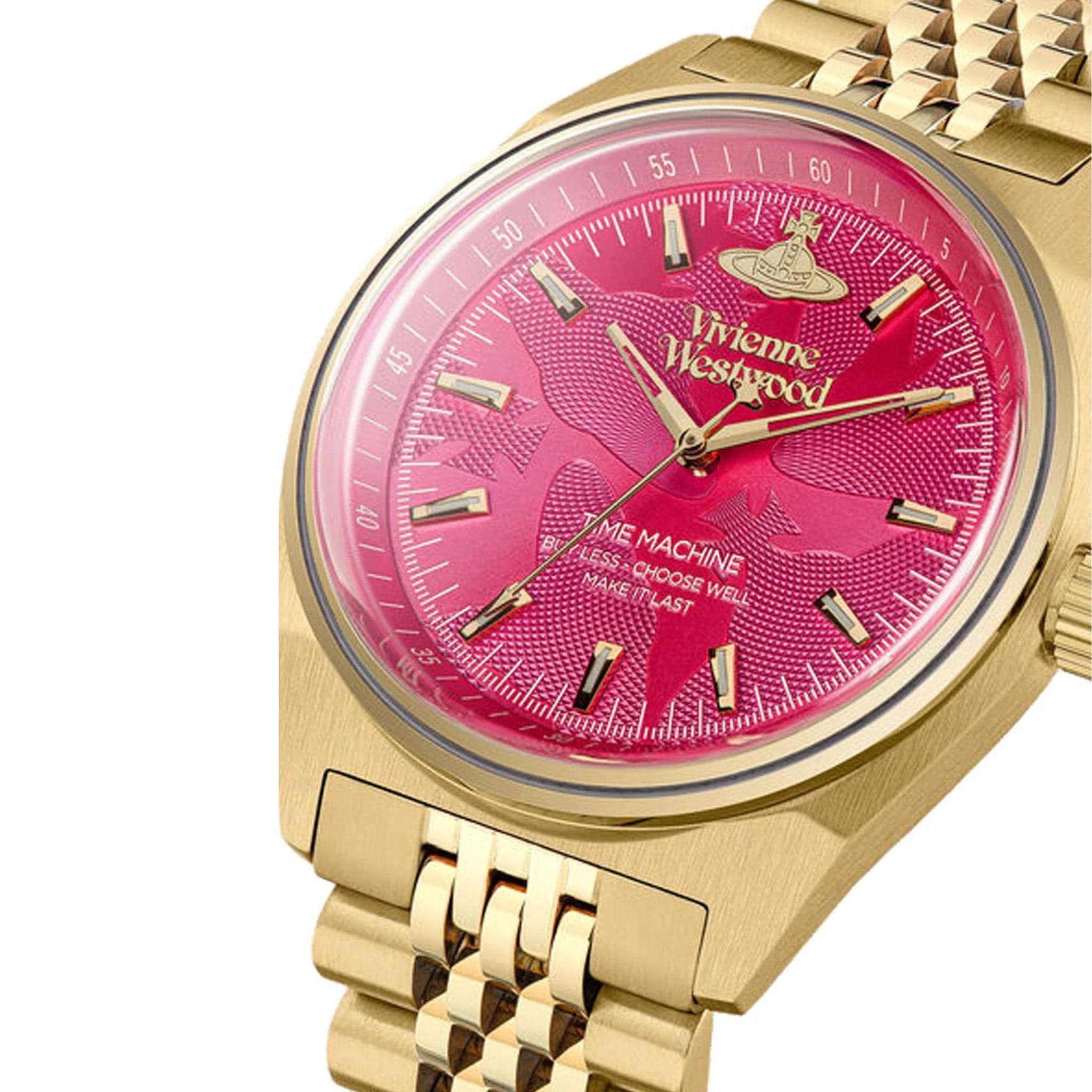 Pink and gold watch hotsell