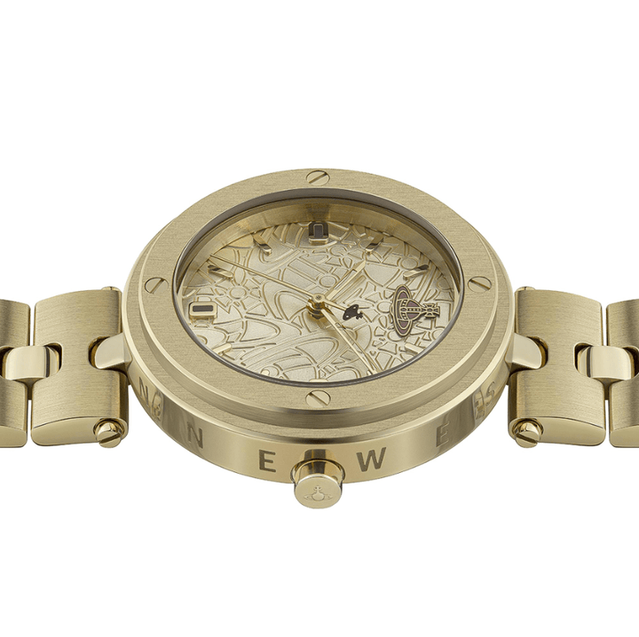 Vivienne Westwood Quartz Watches Vivienne Westwood Whitehall 34mm Gold Watch Vivienne Westwood Whitehall 34mm Gold Watch Brand