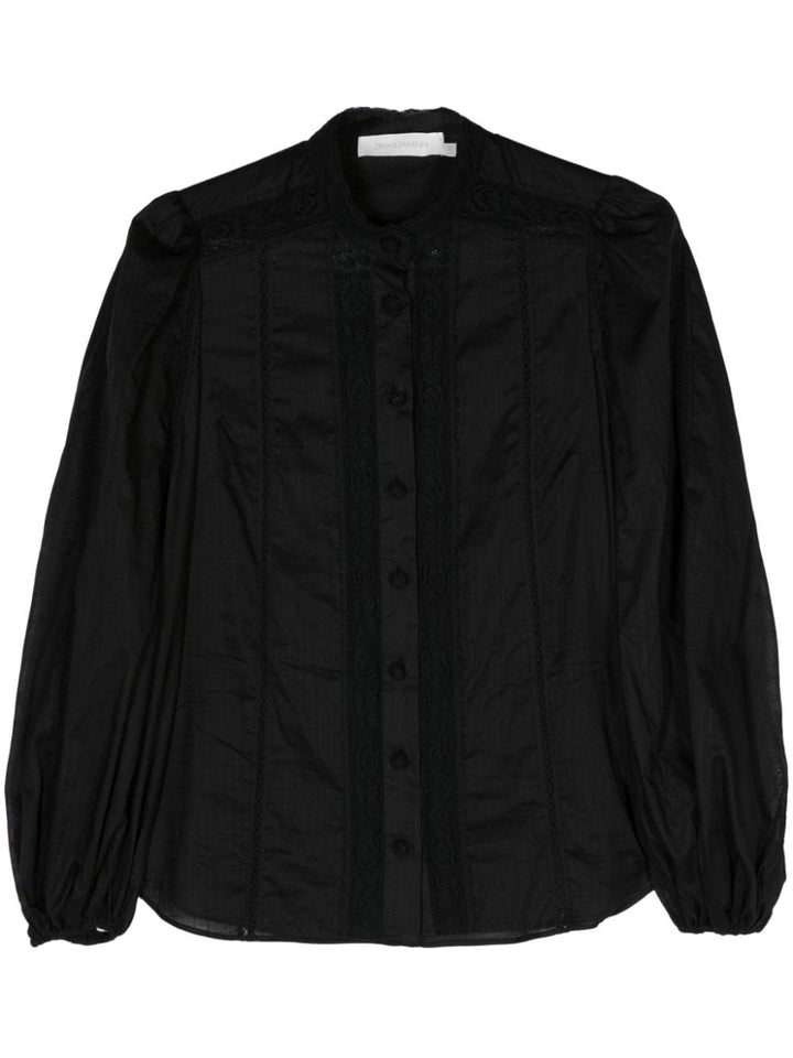 Zimmermann Shirts Zimmermann Shirts Black Zimmermann Shirts Black Brand