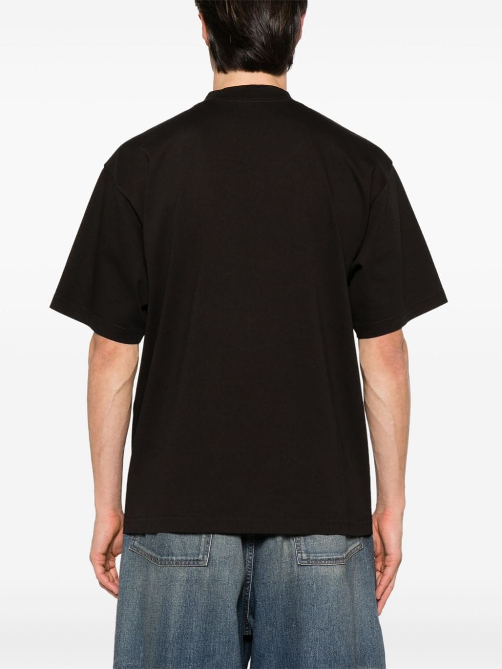 Balenciaga Topwear Balenciaga T-shirts and Polos Black Balenciaga T-shirts and Polos Black Brand