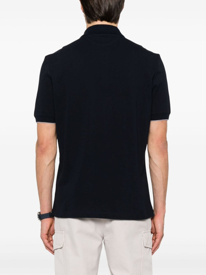 Brunello Cucinelli Topwear Brunello Cucinelli T-shirts and Polos Blue Brunello Cucinelli T-shirts and Polos Blue Brand