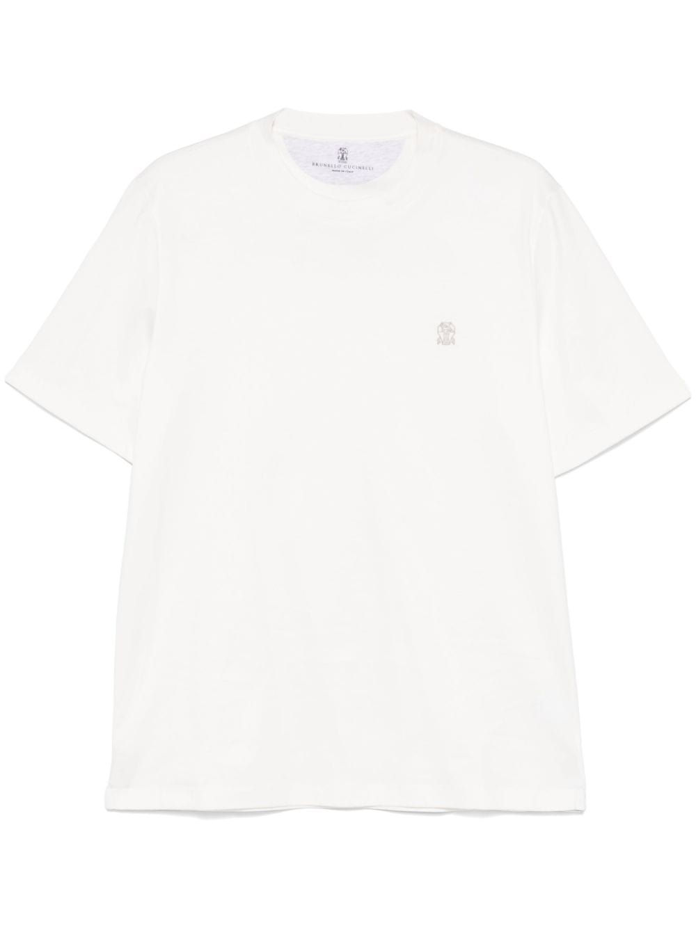 Brunello Cucinelli Topwear Brunello Cucinelli T-shirts and Polos White Brunello Cucinelli T-shirts and Polos White Brand