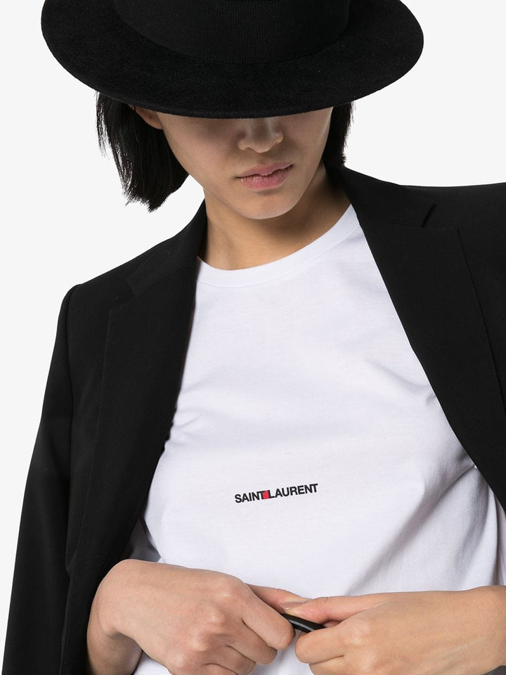 Saint Laurent Topwear M Saint Laurent  T-shirts and Polos White Saint Laurent  T-shirts and Polos White at Italian Luxury Group Brand