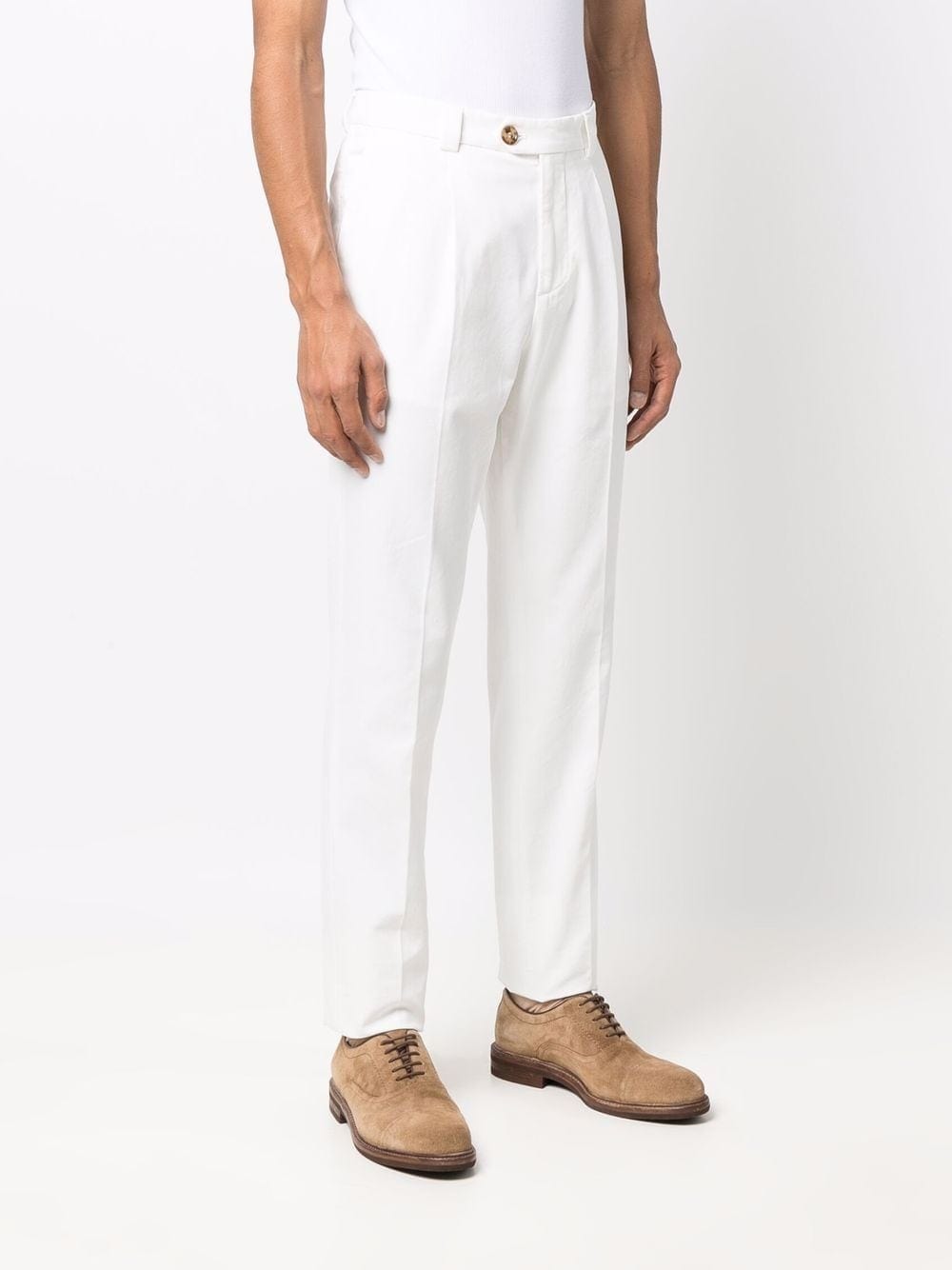 Brunello Cucinelli Trousers Brunello Cucinelli Trousers White Brunello Cucinelli Trousers White Brand