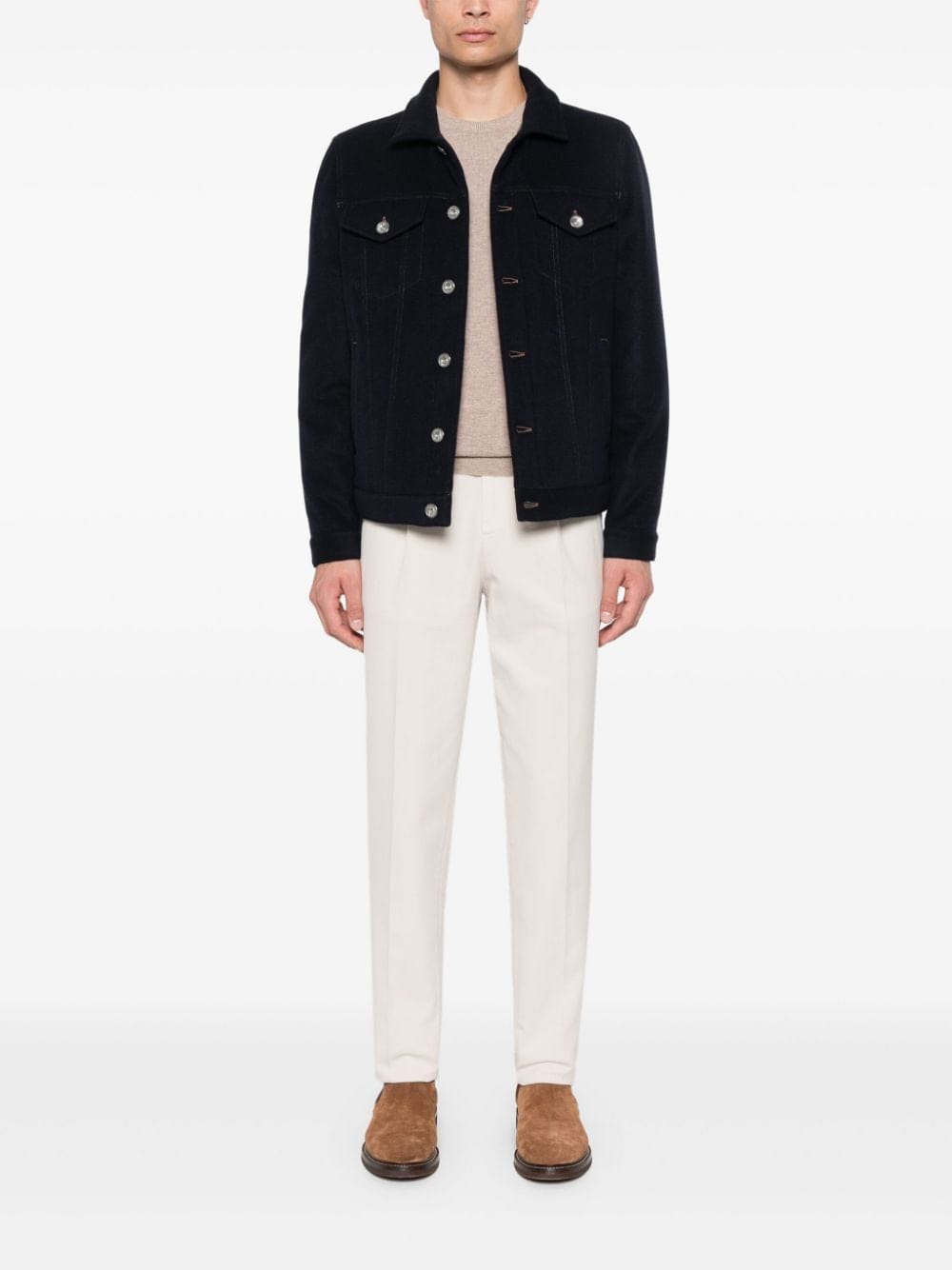 Brunello Cucinelli Trousers Brunello Cucinelli Trousers White Brunello Cucinelli Trousers White Brand