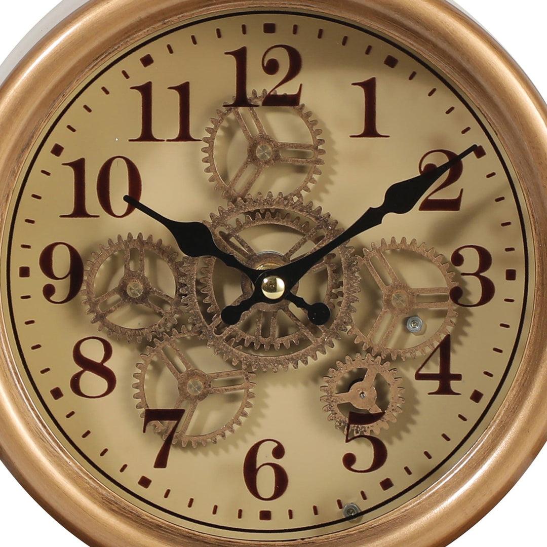 Chilli Wall Clock Saint-Étienne Bedside Table Moving Cogs Clock Brand