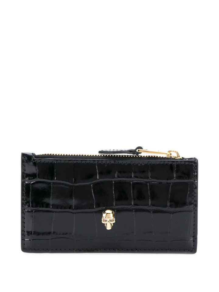 Alexander Mcqueen Wallets UNI Alexander McQueen Wallets Black Alexander McQueen Wallets Black Brand