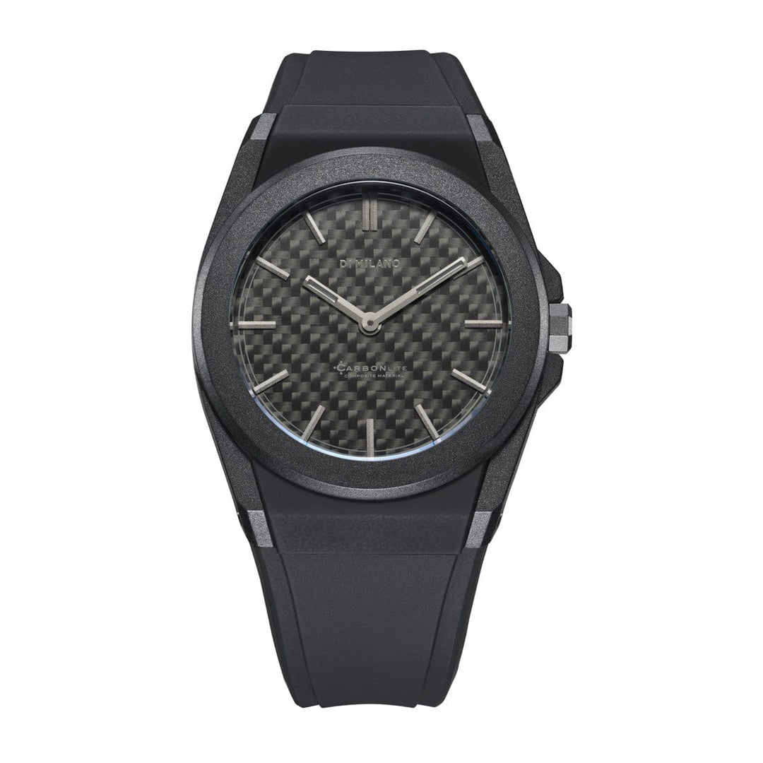 D1 Milano Watch D1 Milano Carbonlite Carbon 40.5mm Watch Brand