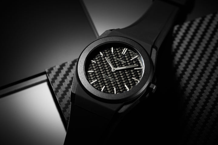 D1 Milano Watch D1 Milano Carbonlite Carbon 40.5mm Watch Brand